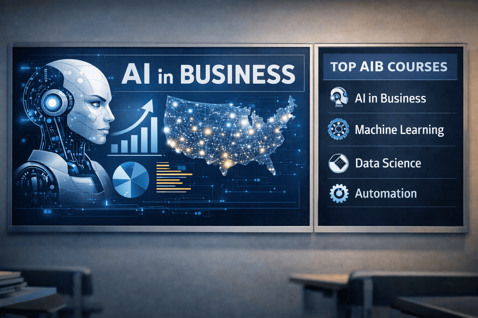 The Rise of AI in Business Majors Across the U.S.